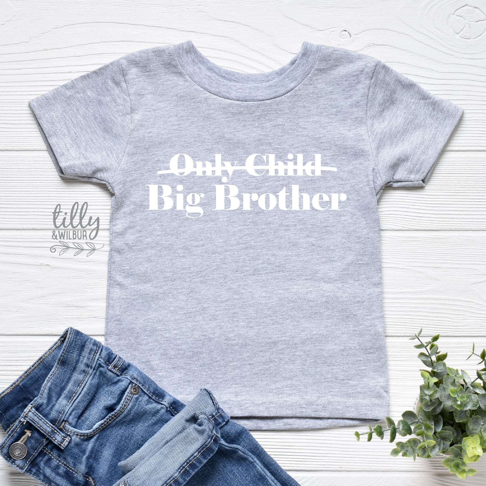Big Brother Shirt Australia – Only Child Promotion Tee