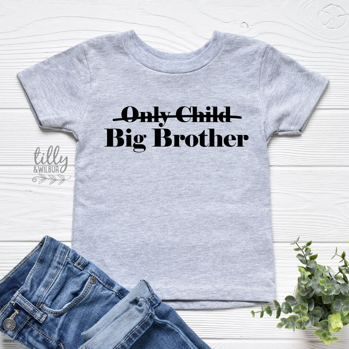 Big Brother Shirt Australia – Only Child Promotion Tee