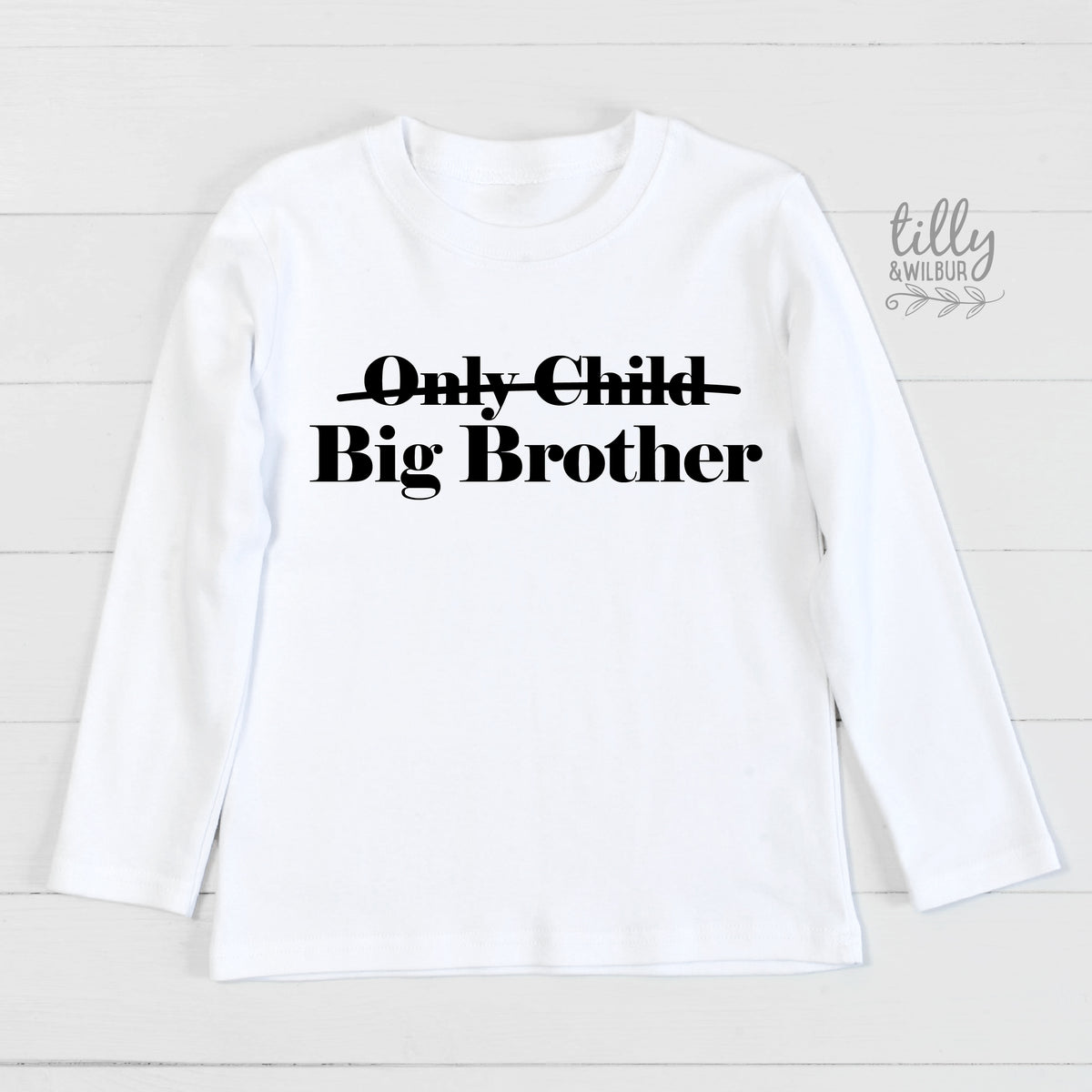 Big Brother Shirt Australia – Only Child Promotion Tee