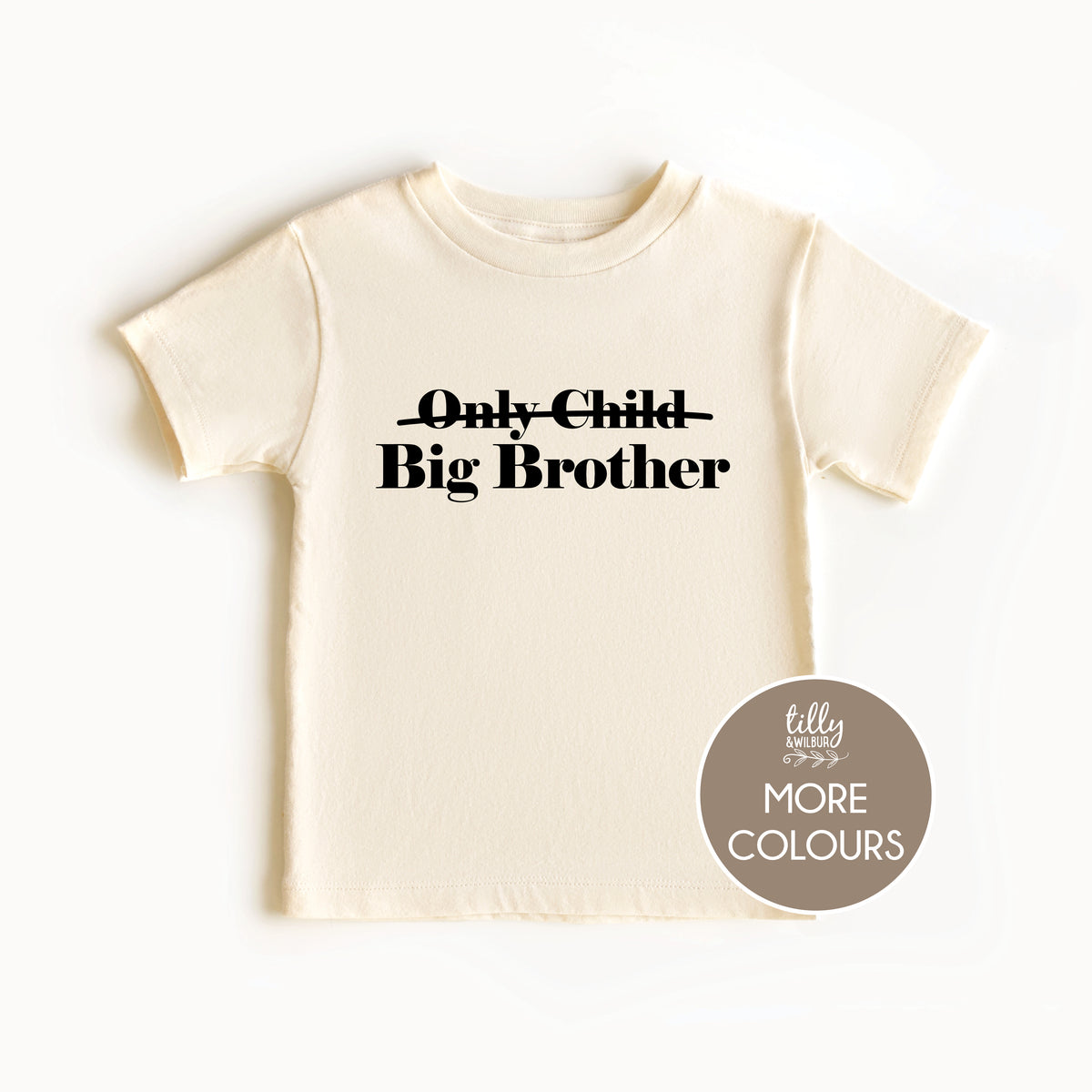 Big Brother Shirt Australia – Only Child Promotion Tee
