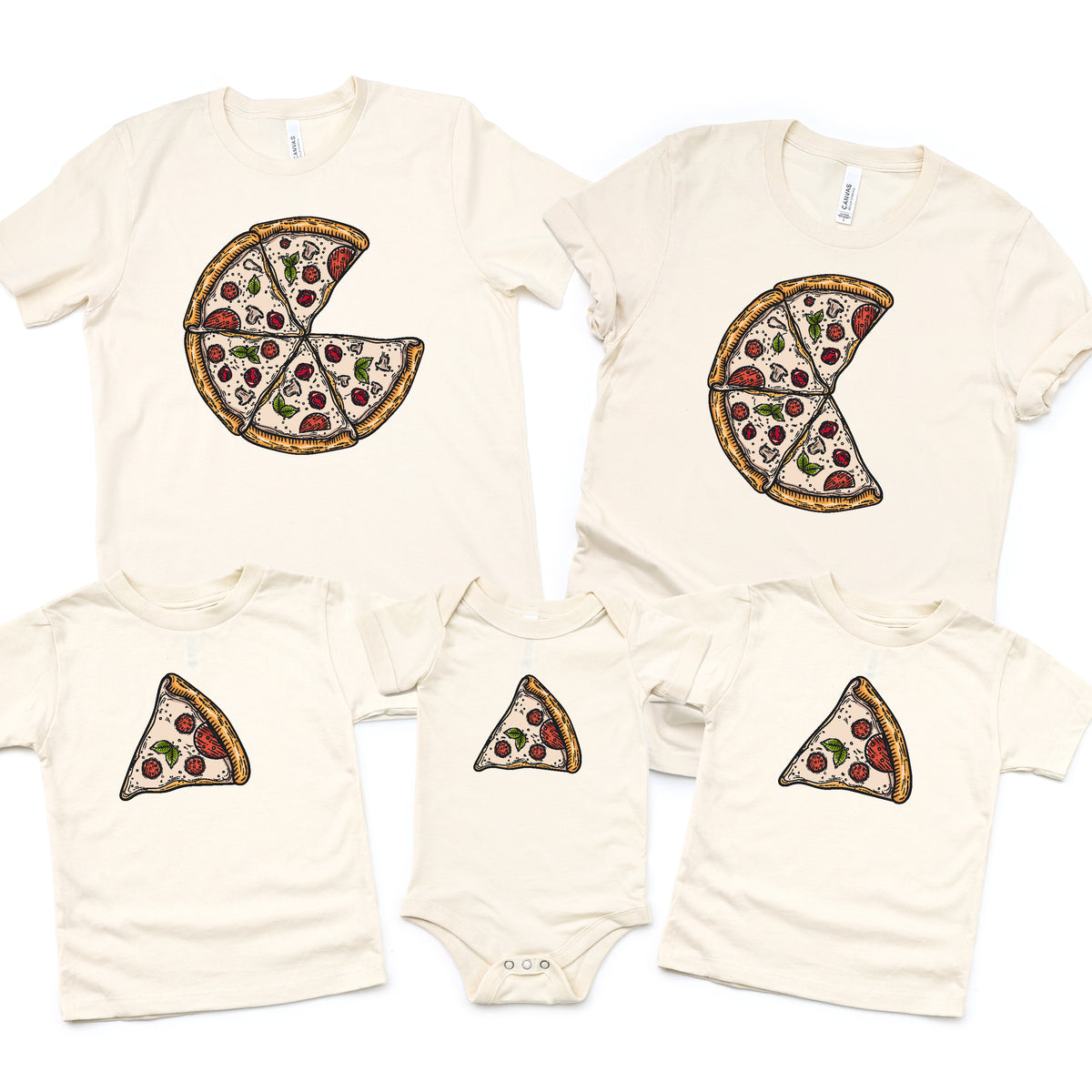 Matching Pizza- Choose your Slice (MORE COLOURS &amp; STYLES)