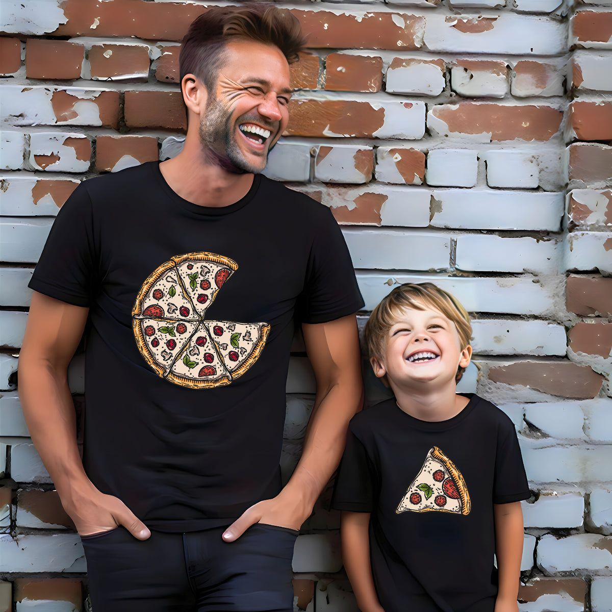 Matching Pizza Slices (MORE COLOURS &amp; STYLES)
