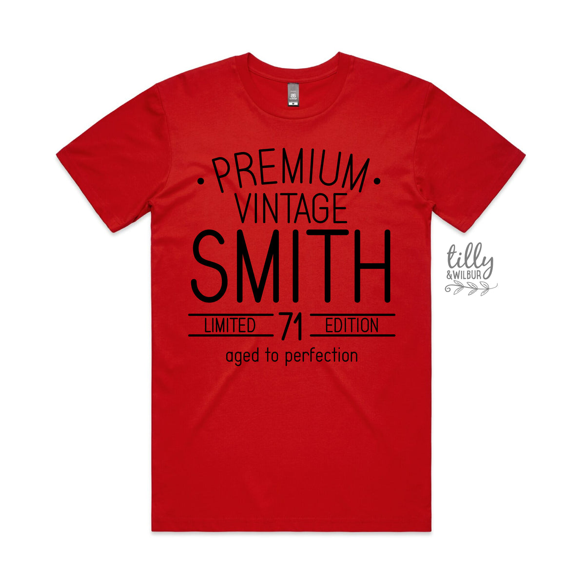 Premium Vintage, Limited Edition &amp; Aged To Perfection With Custom Name &amp; Year (MORE COLOURS &amp; STYLES)