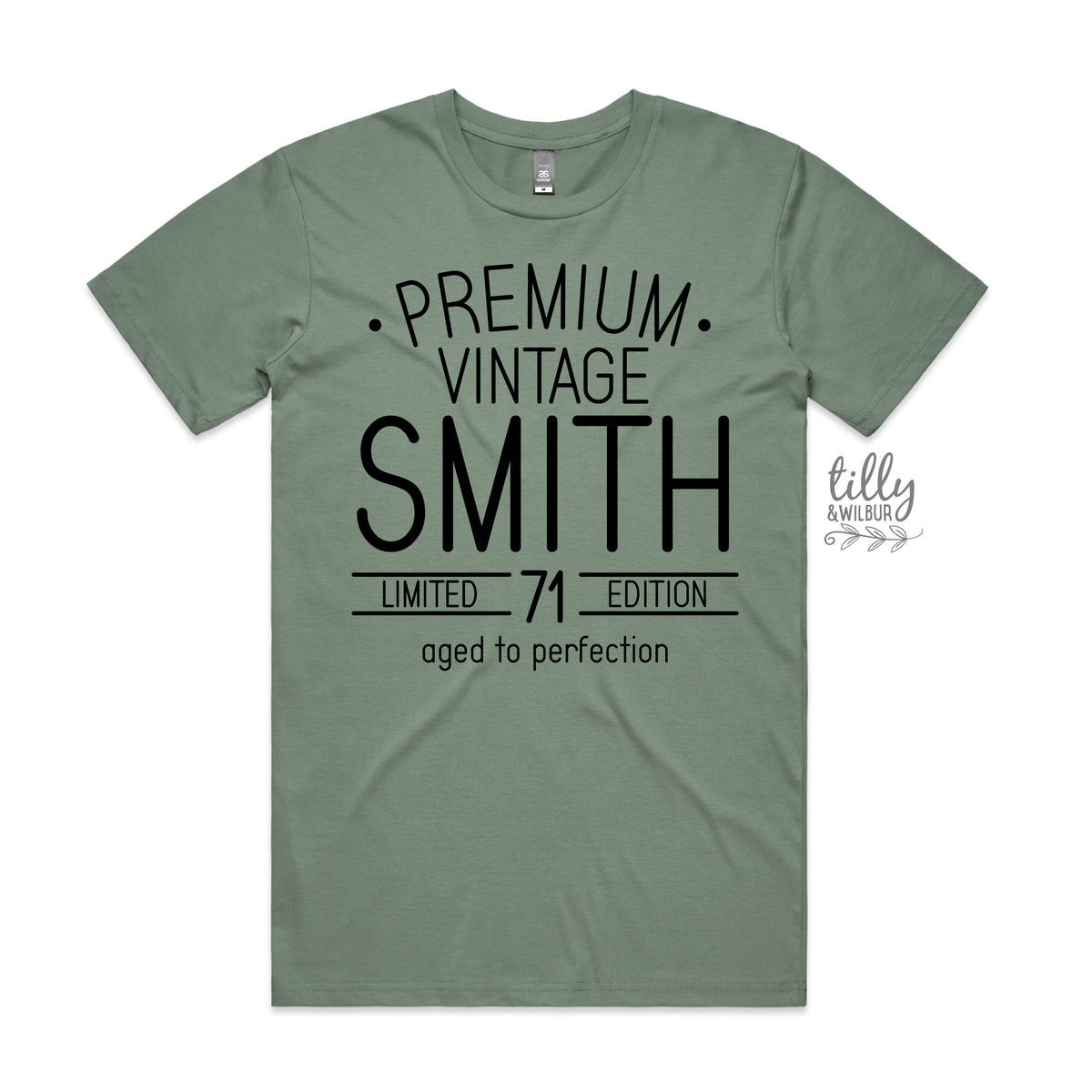 Premium Vintage, Limited Edition &amp; Aged To Perfection With Custom Name &amp; Year (MORE COLOURS &amp; STYLES)