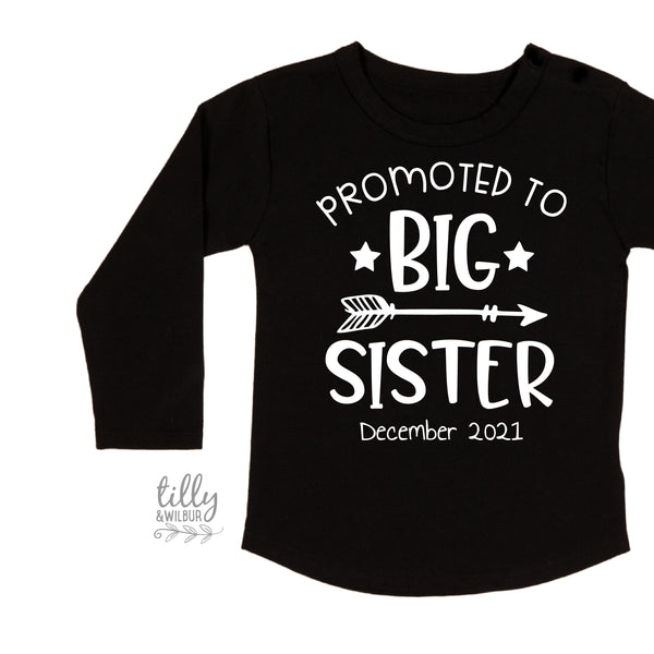 Promoted To Big Sister (MORE COLOURS STYLES) Tilly&Wilbur®