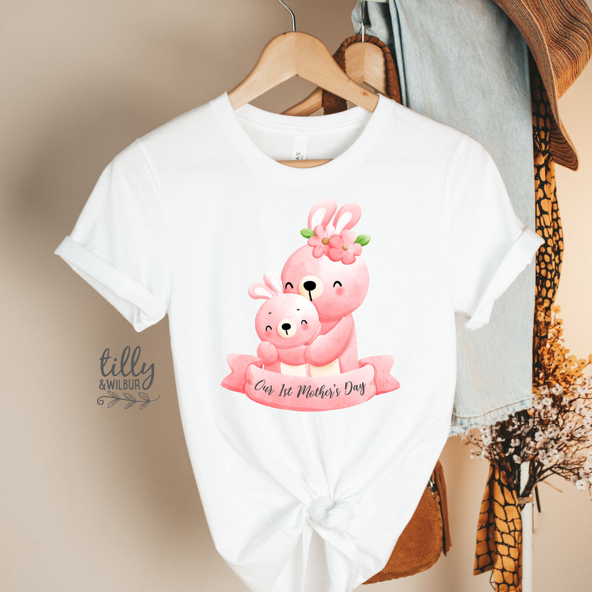 Our First Mother’s Day Matching Outfit | Mum & Baby Bunny Shirts | Mothers Day Matching Family Set Australia