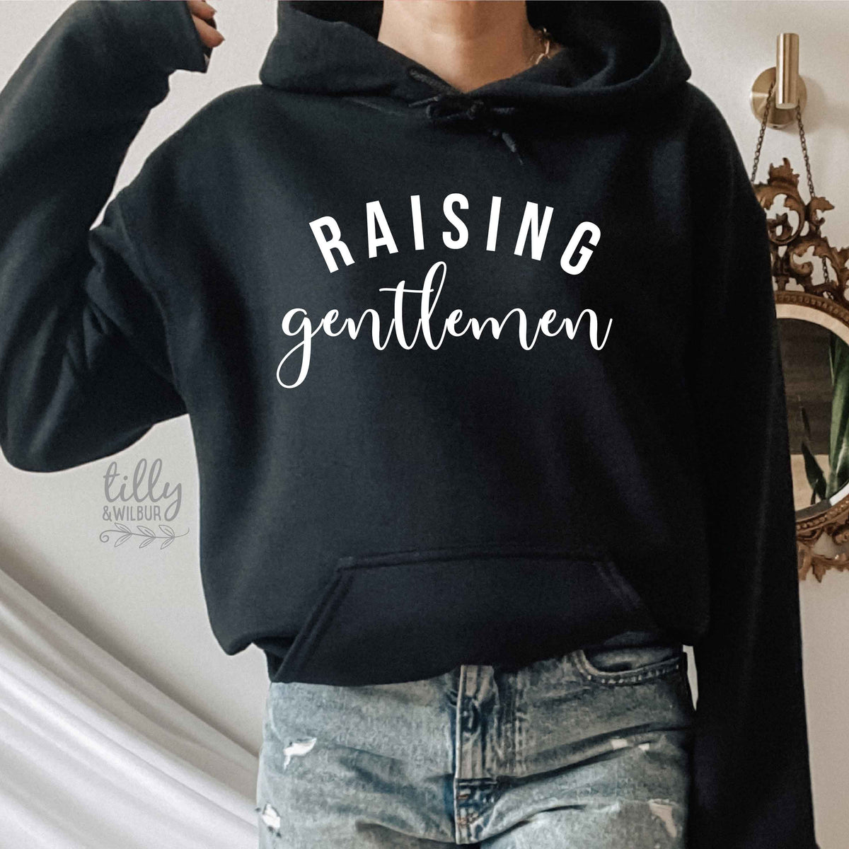Raising Gentlemen Shirt | Boy Mum T-Shirt | Mum of Boys Tee | Mother’s Day Gift | Neutral Aesthetic Mum Shirt