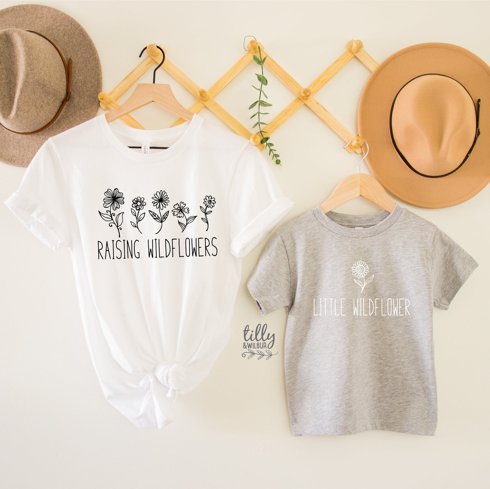 Raising Wildflowers Shirt | Mother’s Day Gift for Mum | Girl Mum T-Shirt Australia | Gift for Mum | All Colours & Styles
