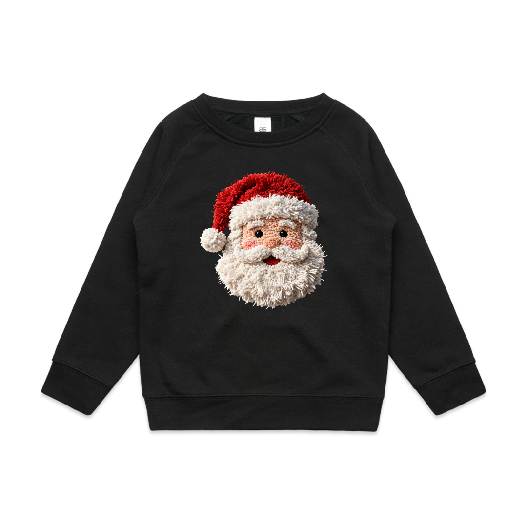 Faux Yarn Santa Claus