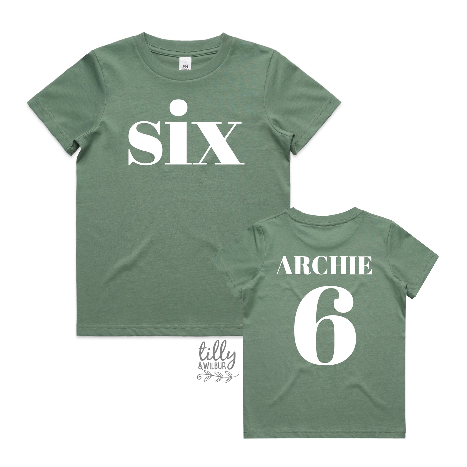 Six With Custom Name