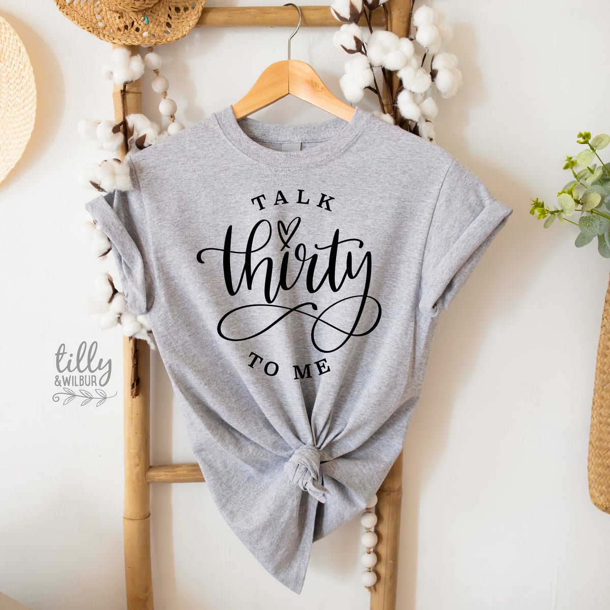 Talk Thirty To Me (MORE COLOURS &amp; STYLES)