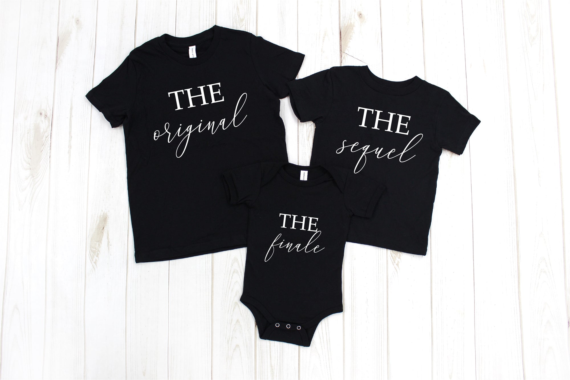 The Original, The Sequel, The Finale Matching Garments
