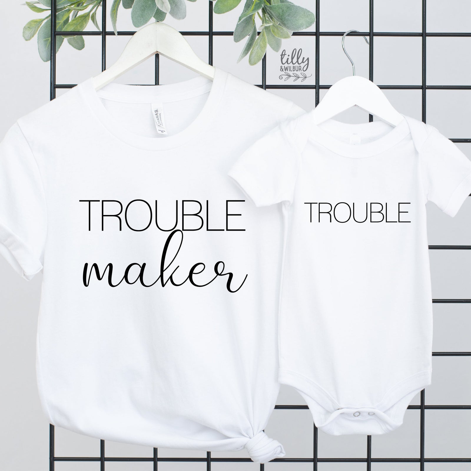 Trouble Maker Shirt | Mother’s Day Gift for Mum | Mum & Kids T-Shirts Australia | Gift for Mum | All Colours & Styles