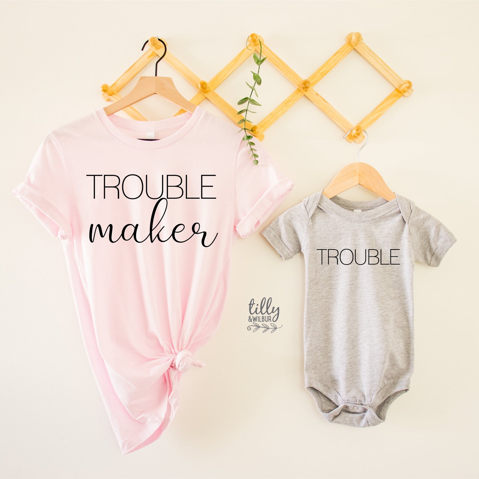 Trouble Maker Shirt | Mother’s Day Gift for Mum | Mum & Kids T-Shirts Australia | Gift for Mum | All Colours & Styles