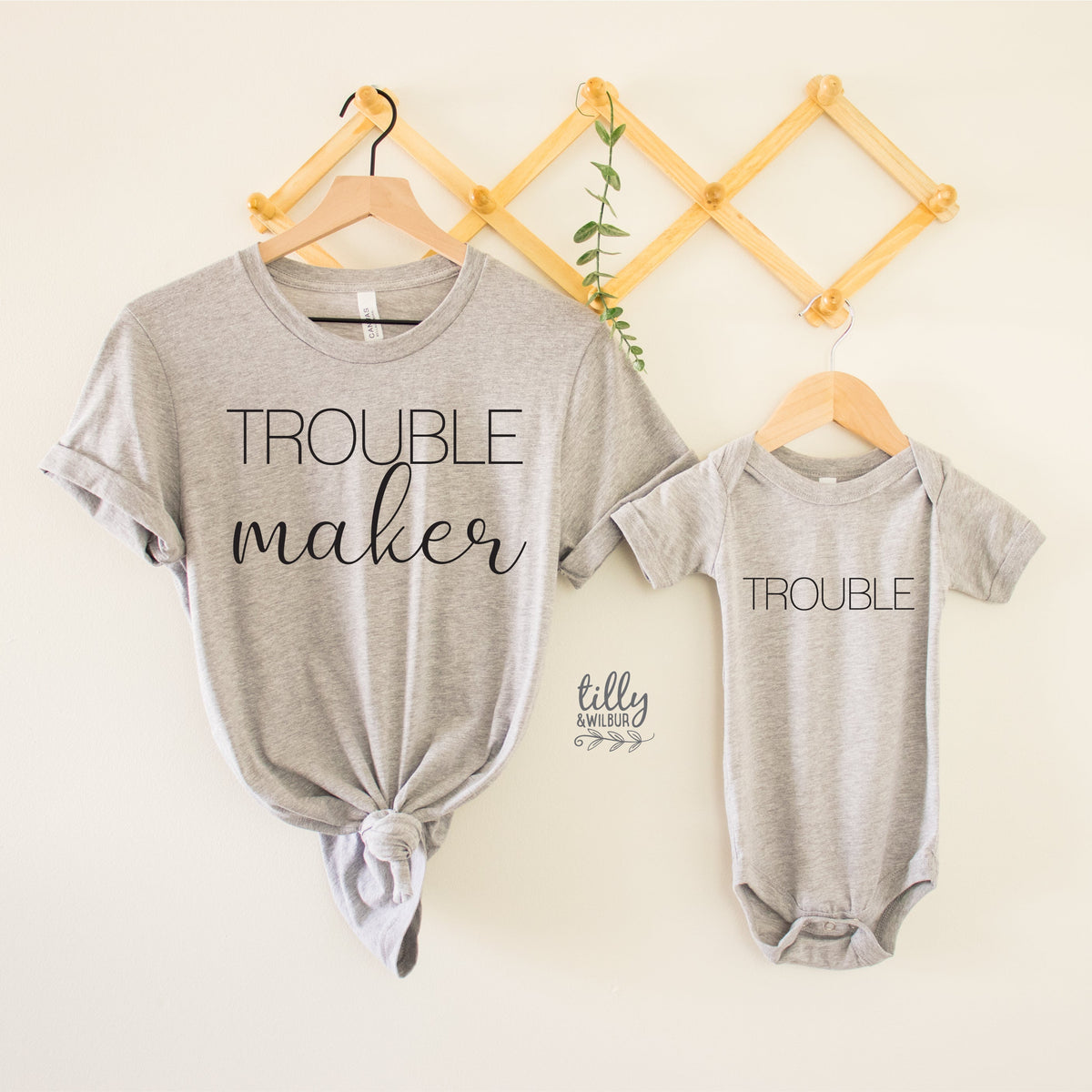Trouble Maker Shirt | Mother’s Day Gift for Mum | Mum & Kids T-Shirts Australia | Gift for Mum | All Colours & Styles