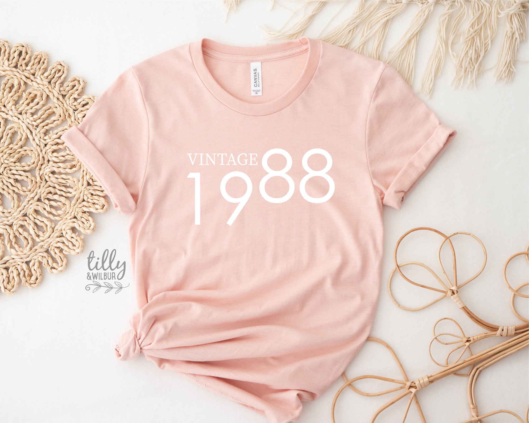 Vintage Birthday T-Shirt With Personalised Year