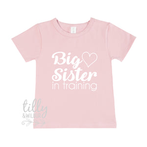 Big Sister In Training Girls T-Shirt