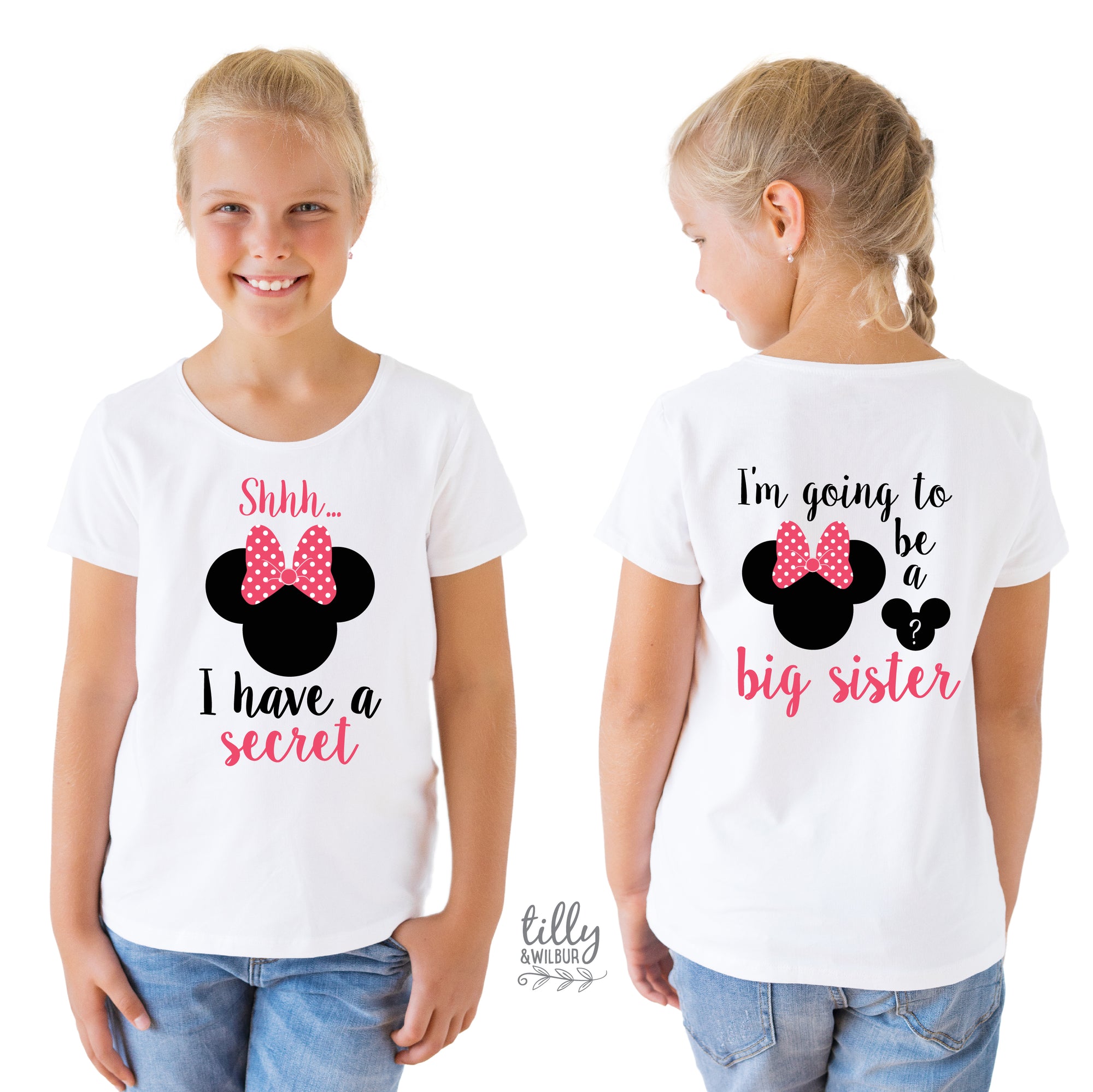 Shhh I Have A Secret, I'm Going To Be A Big Sister