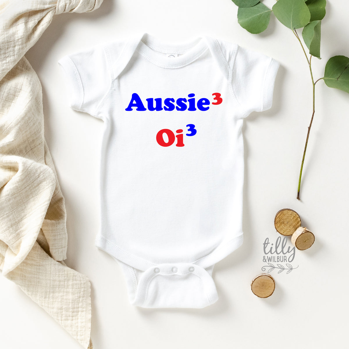 Aussie Aussie Aussie Oi Oi Oi Baby Bodysuit