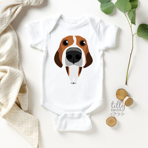 Beagle Baby Bodysuit