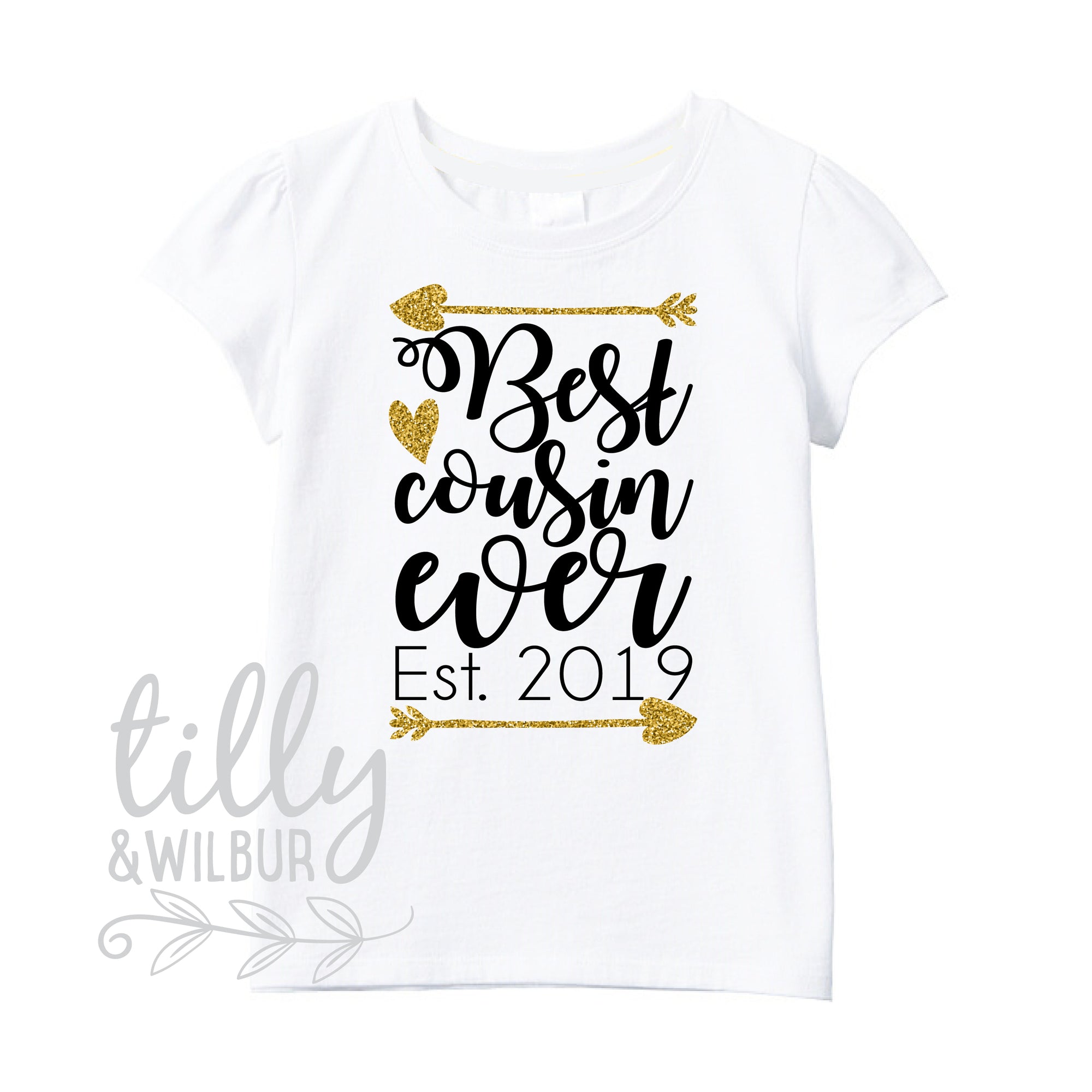Best Cousin Ever Est. 2024 Girls T-Shirt