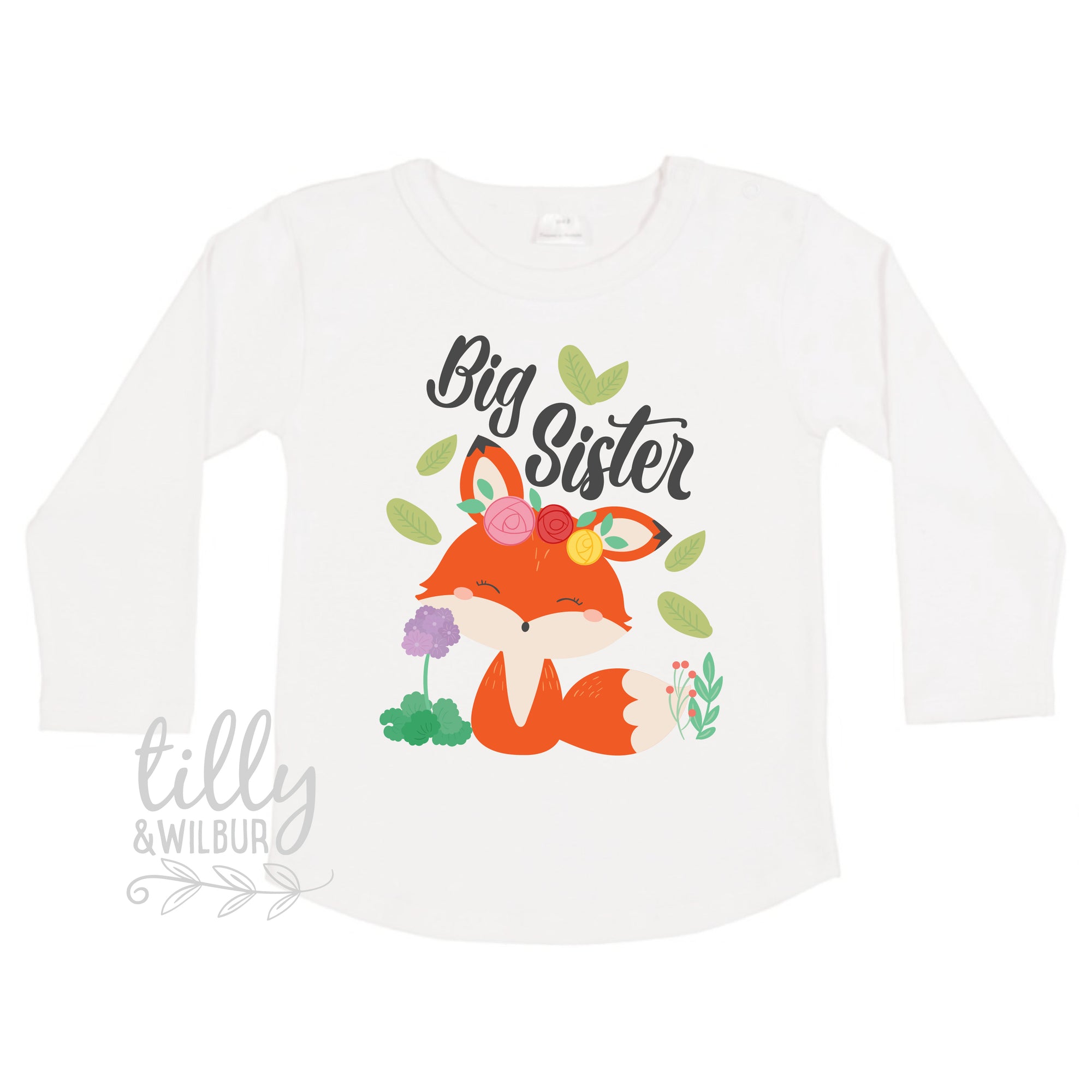 Big Sister Girls Long Sleeve T-Shirt