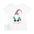 Personalised Christmas Gnome T-Shirt For Girls