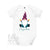 Personalised Boys Christmas Gnome Bodysuit