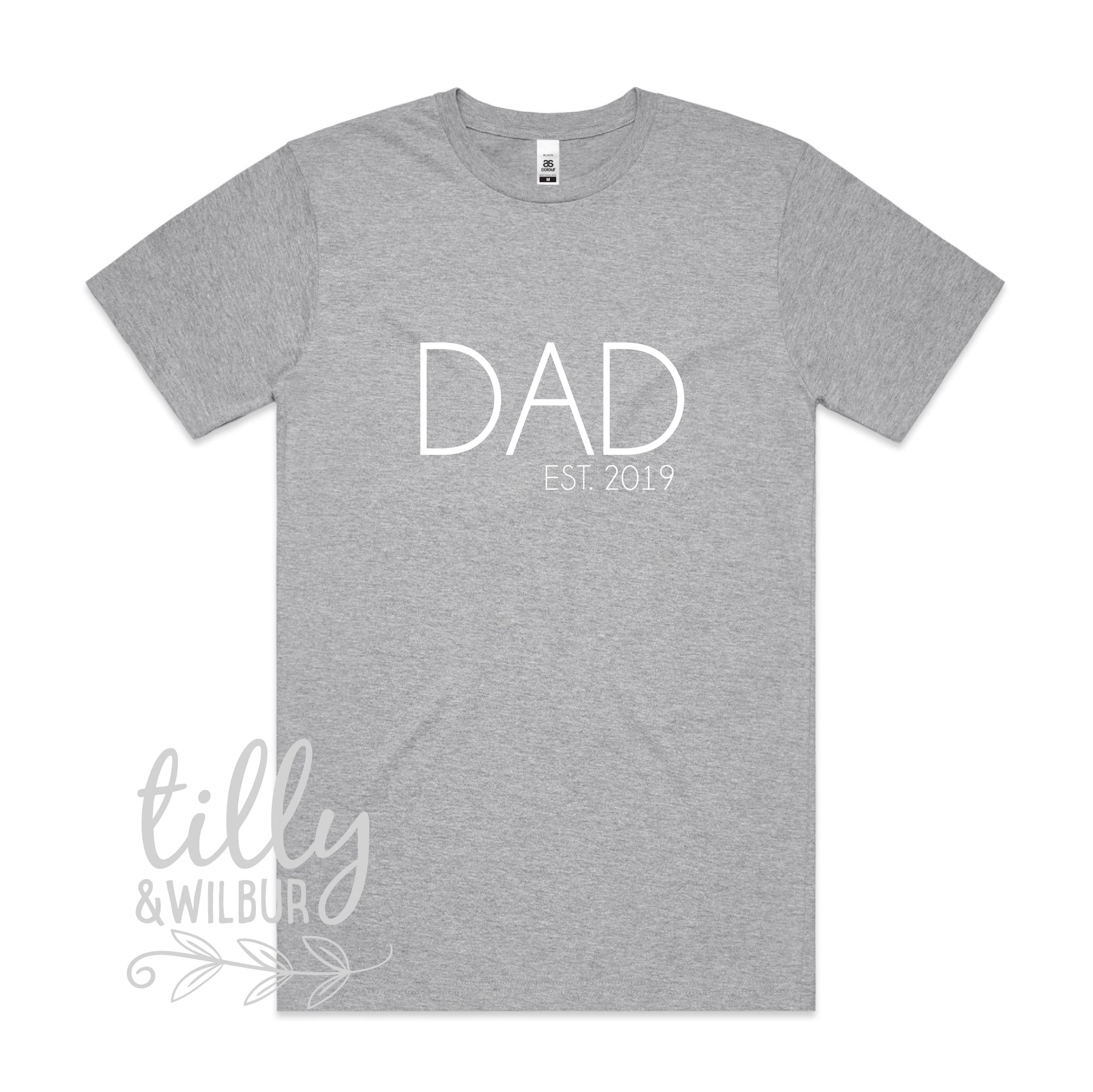 Dad Est. T-Shirt For Men