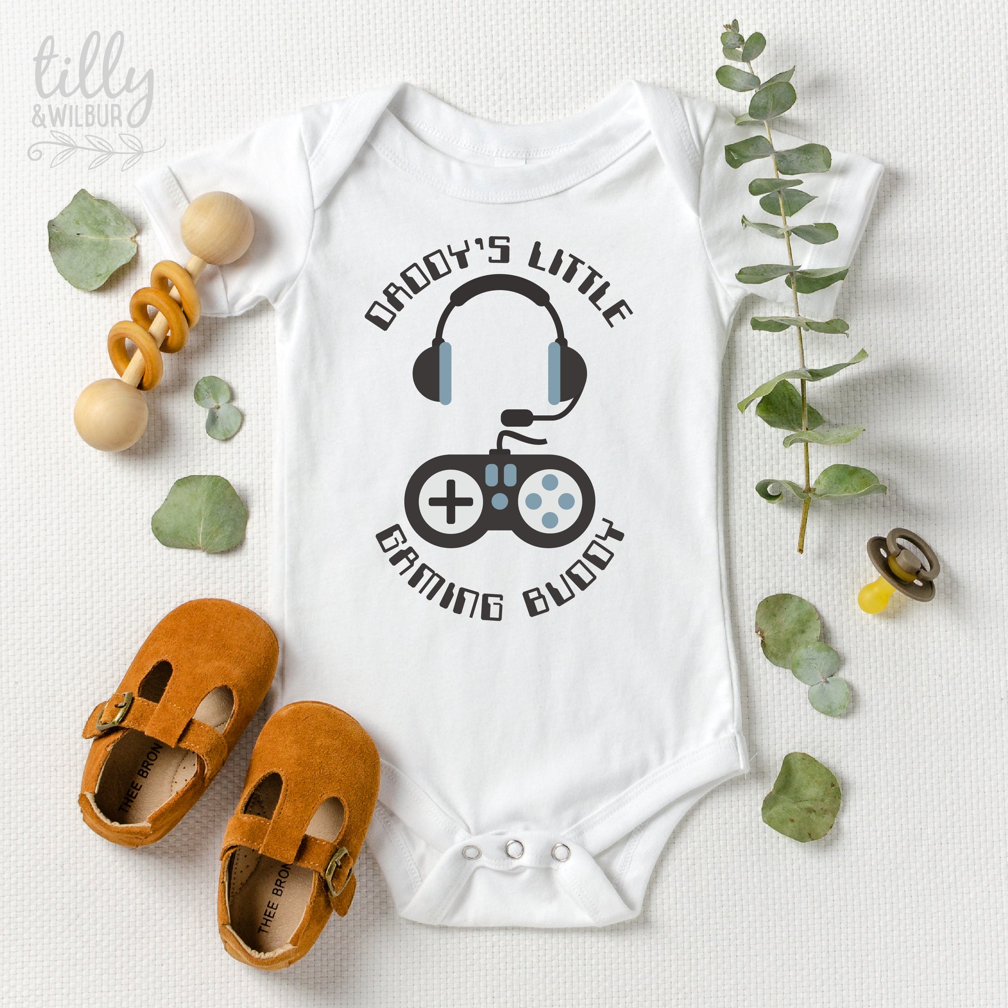 Daddy's Little Gaming Buddy Bodysuit