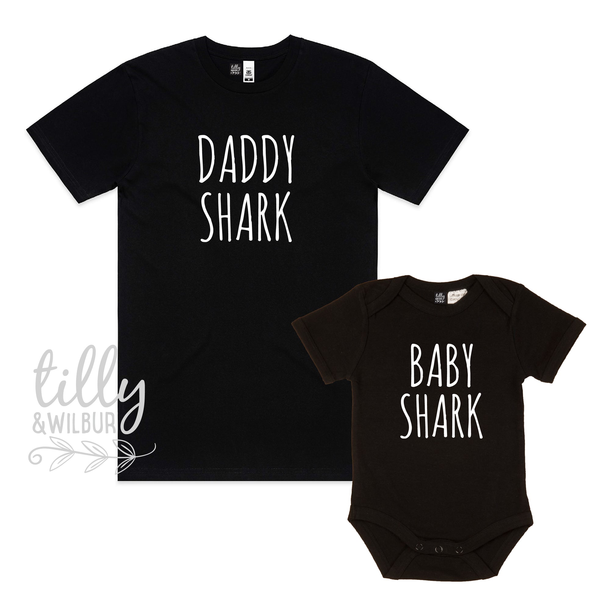 Daddy Shark Baby Shark Matching Set