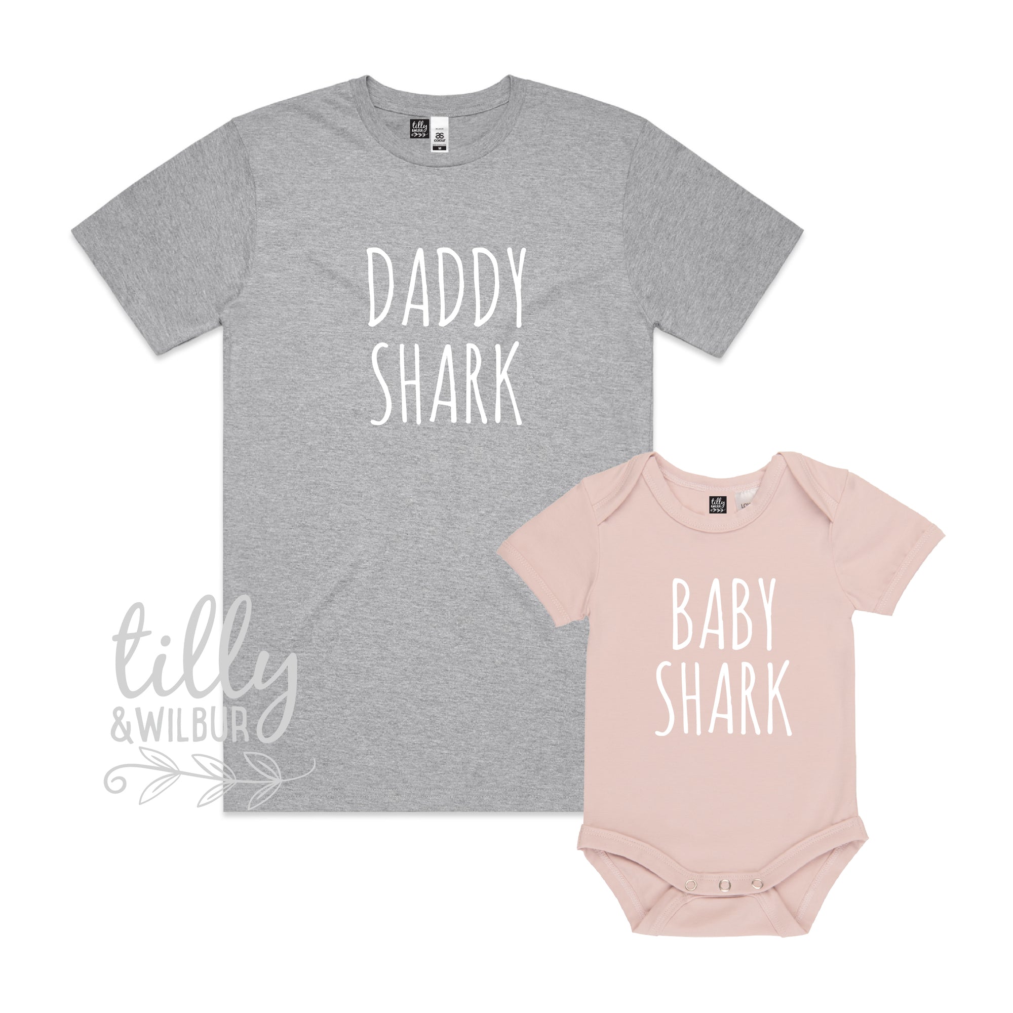 Daddy Shark Baby Shark Matching Set
