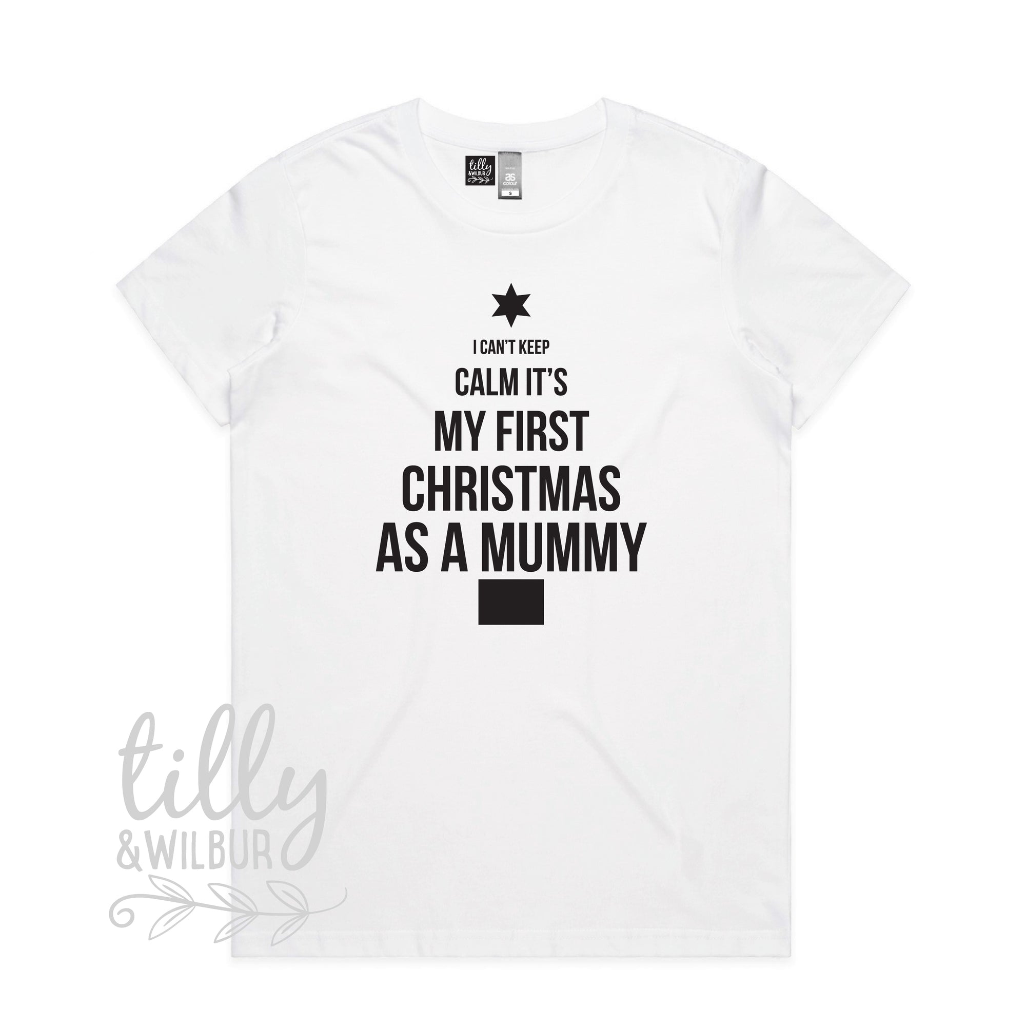 I Can't Keep Calm It's My First Christmas As A Mummy