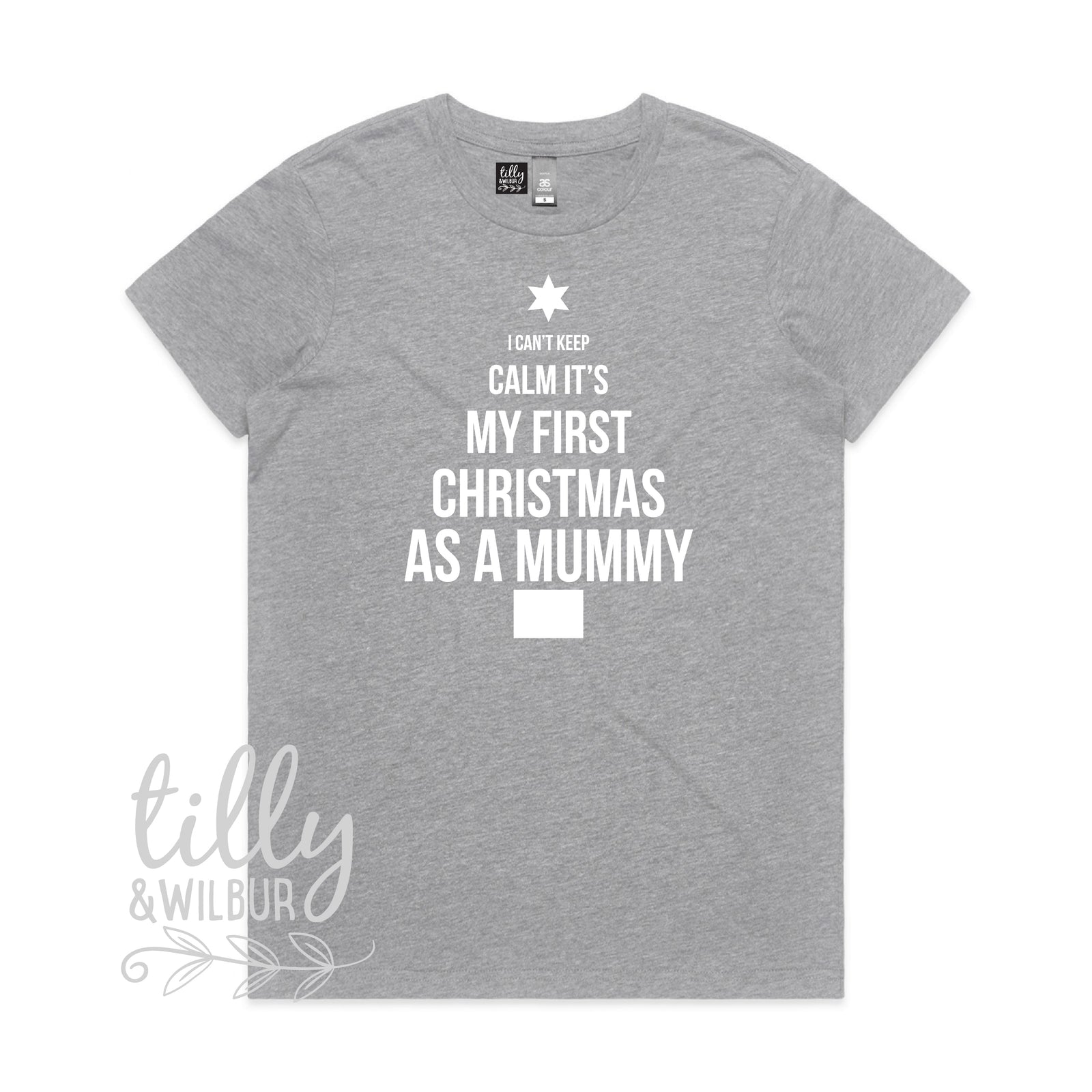 I Can't Keep Calm It's My First Christmas As A Mummy