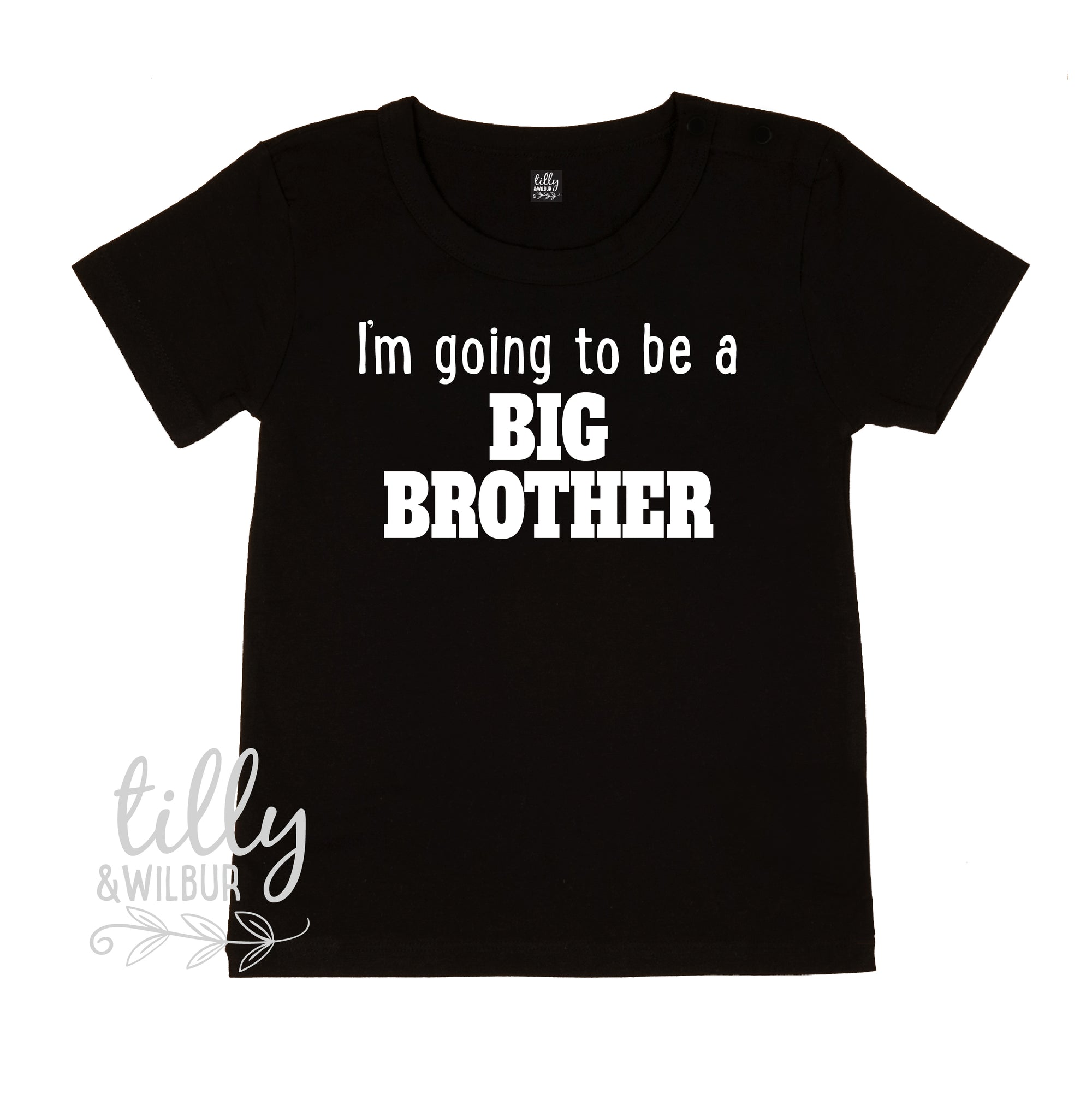 I'm Going To Be A Big Brother Pregnancy Announcement Shirt