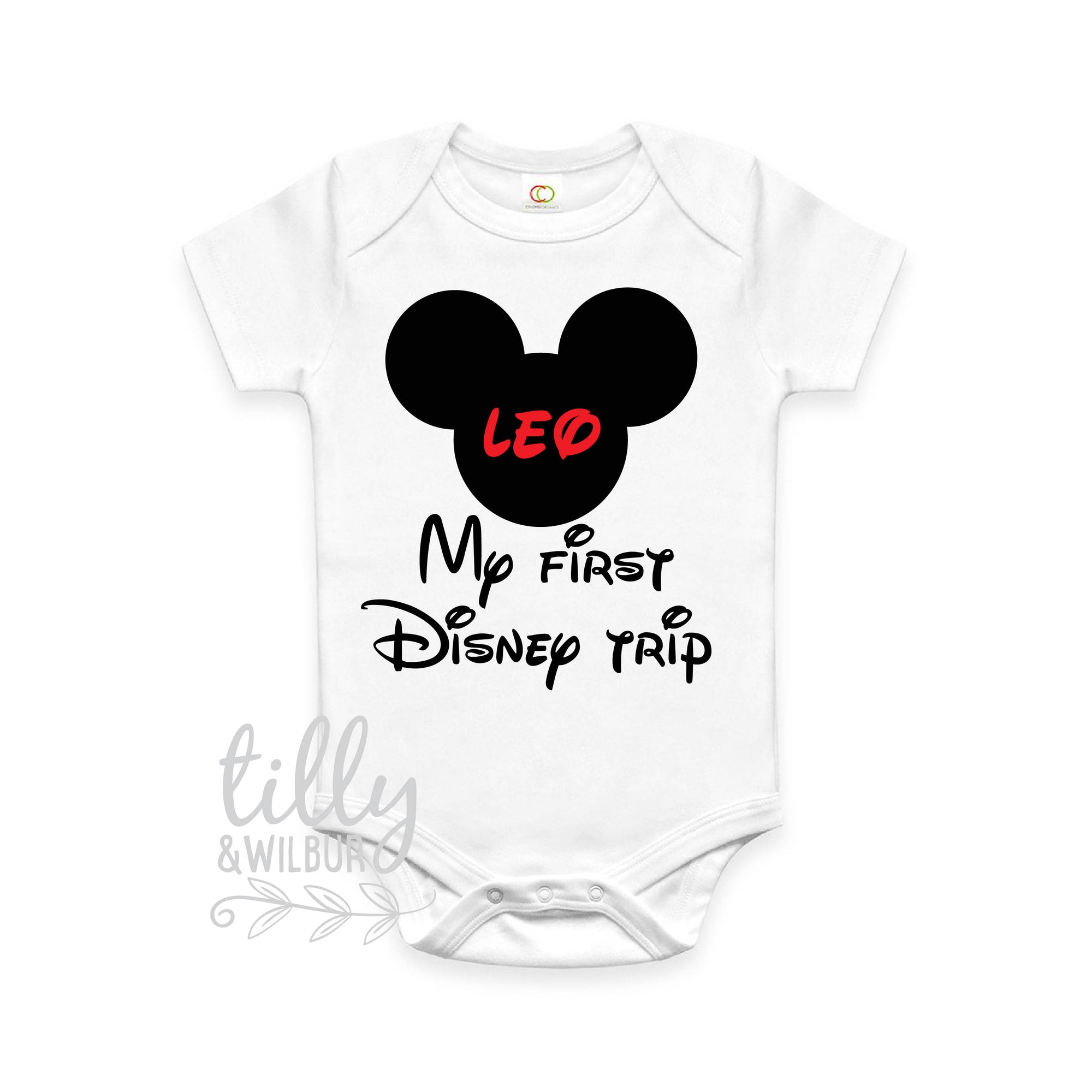 First disney trip shirt top