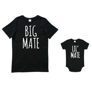 Big Mate Lil' Mate Set, Friends Set, Brother Set, Sibling Set, Brother Gift, Pregnancy Announcement, Reveal Outfits, Family Tees, Australian
