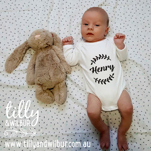 Personalised Baby Bodysuit For New Arrivals, Baby Gift, Newborn Gift, Personalised Baby Gift, Personalised Gift, Personalised Baby Clothes