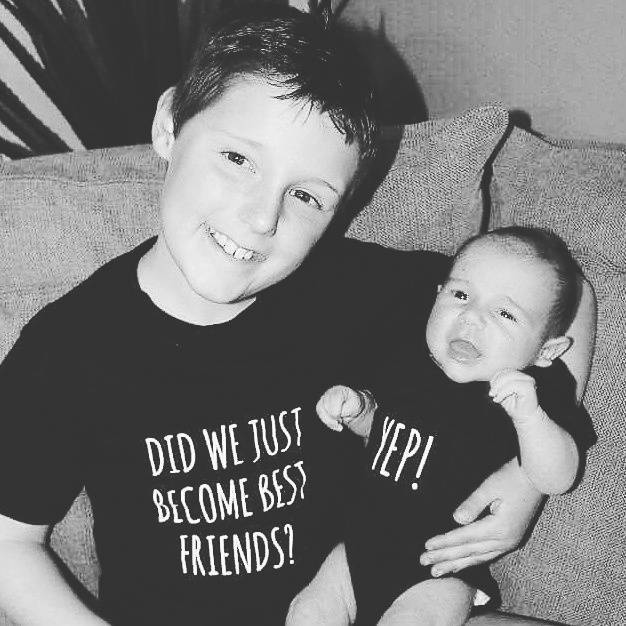 Did We just Become Best Friends? Yep! New Baby Brother Set, Big Brother Little Brother Set, Sibling Set, I'm Going To Be A Big Brother, Cuz