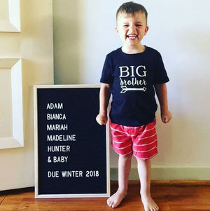 Big Brother T-Shirt, Big Brother Announcement Outfit, Big Bro Gift, Pregnancy Announcement Shirt, Reveal, Sibling TShirt, Australian Owned