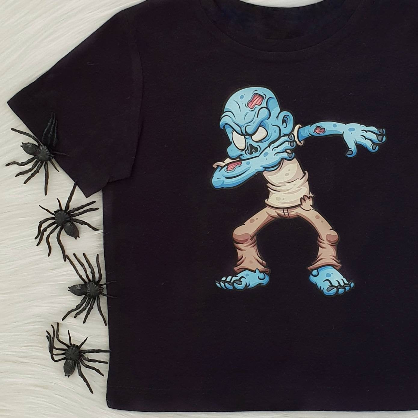 Dabbing Zombie Halloween T-Shirt For Boys, Halloween Costume, Dab, Dabbing Zombie, Boys Halloween Costume, Zombie T-shirt, Halloween T-Shirt