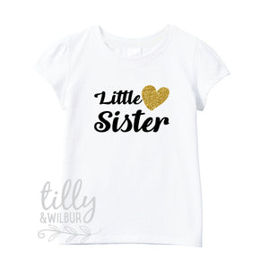 Little Sister T-Shirt For Girls, Pregnancy Announcement Shirt, I'm Going To Be A Little Sister, Sister T-Shirt Gift, Little Sister Shirt