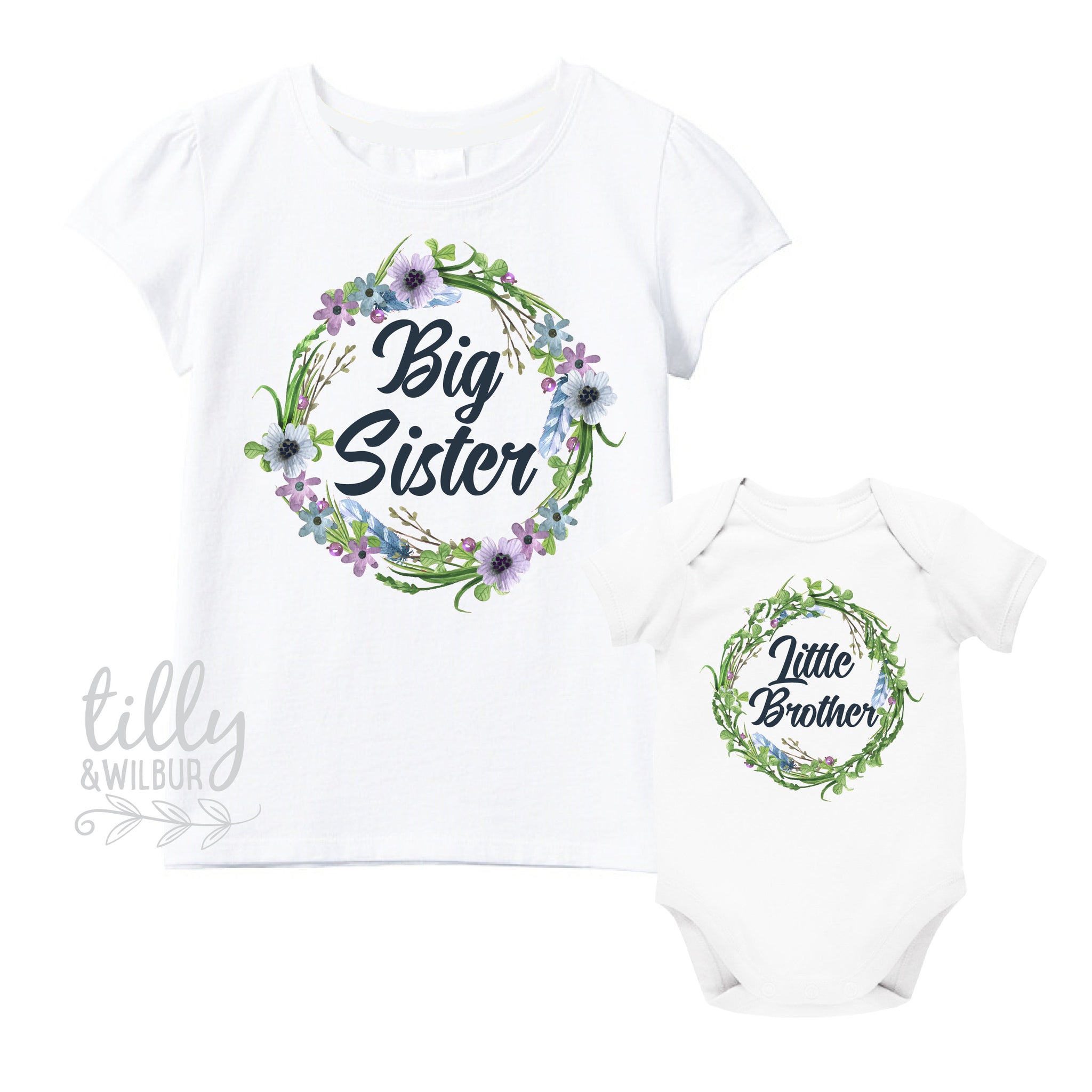 Big Sister Little Brother Set Tilly Wilbur