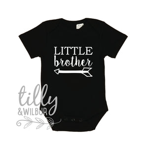 Little Brother Bodysuit, Little Brother Big Brother Set, Lil Brother Shirt, Pregnancy Announcement, Sibling Shirt, Brother Tee, Big Bro