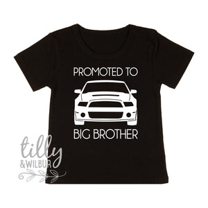 Promoted To Big Brother T-Shirt, Car Brother Shirt, Ford T-Shirt, Ford Big Brother Shirt, Big Brother Tee, Pregnancy Announcement Brother