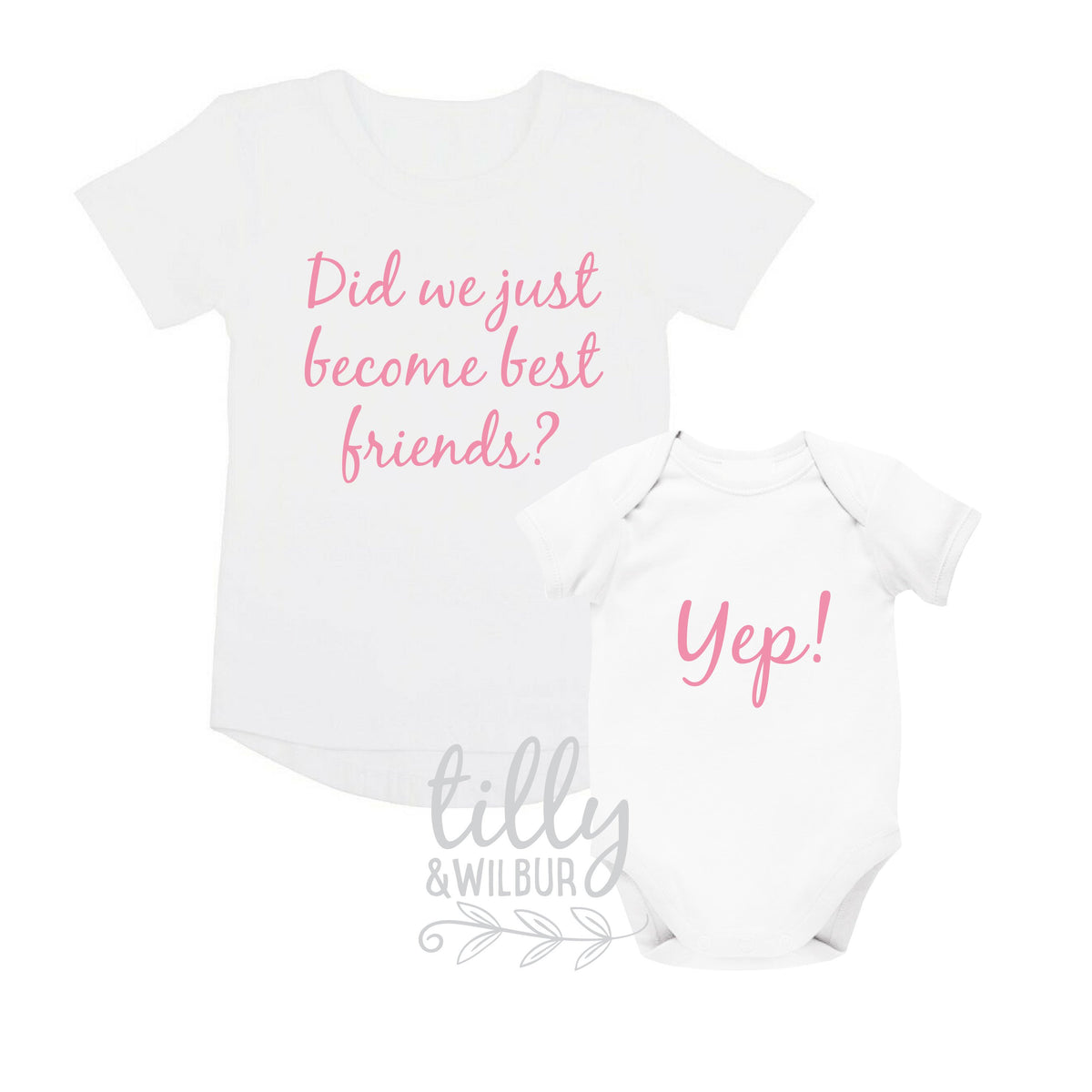 Did We just Become Best Friends? Yep! New Baby Sister Set, Big Sister Little Sister Set, Sibling Set, I&#39;m Going To Be A Big Sister, Big Sis