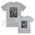 Little Mate&#39;s Dad, Dad&#39;s Little Mate Matching Father&#39;s Day T-Shirts, Father And Son Matching Shirts, First 1st Father&#39;s Day Gift, Dad Tee