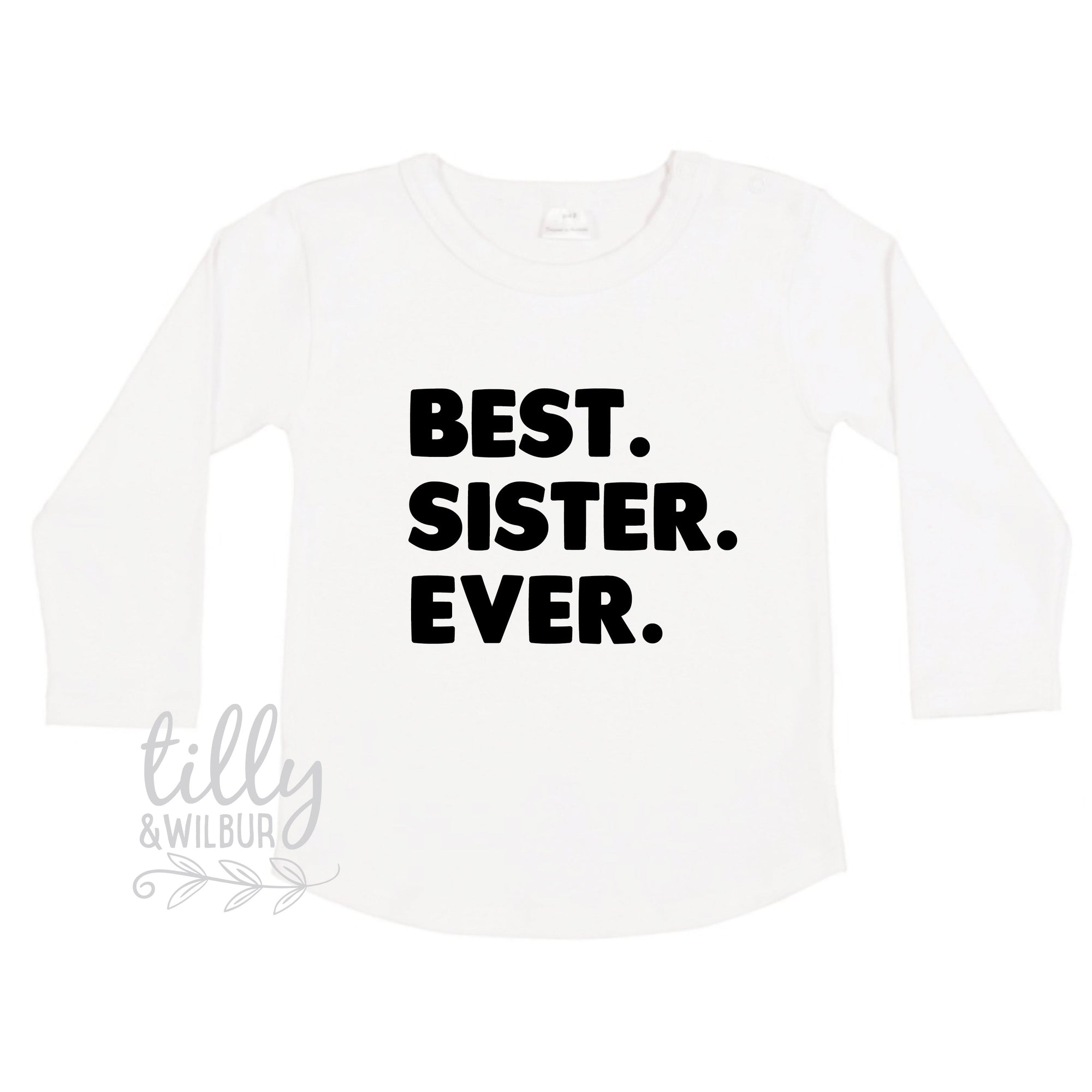 Best. Sister. Ever. Pregnancy Announcement