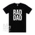 Rad Dad Shirt For Men, Father&#39;s Day Gift, Men&#39;s Shirt Gift, Pregnancy Announcement, Men&#39;s Clothing, New Dad, Newborn Gift, Rad Dad T-Shirt