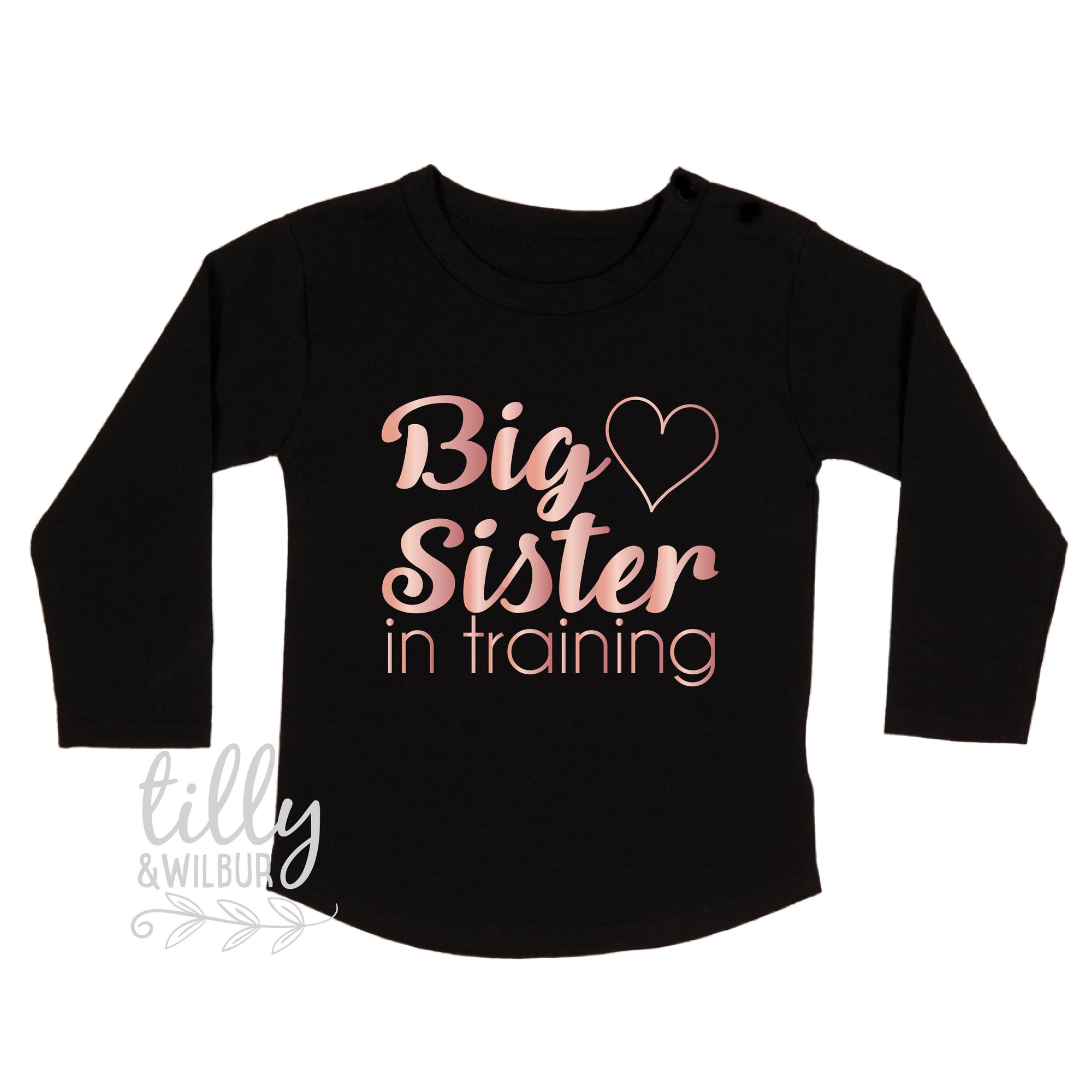 Big Sister In Training Girls T-Shirt, Pregnancy Announcement T-shirt, Promoted To Big Sister, Sister Shirt, Big Sister Shirt, Announcement